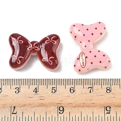 Печатные непрозрачные акриловые бусины OACR-I027-01A-01-1