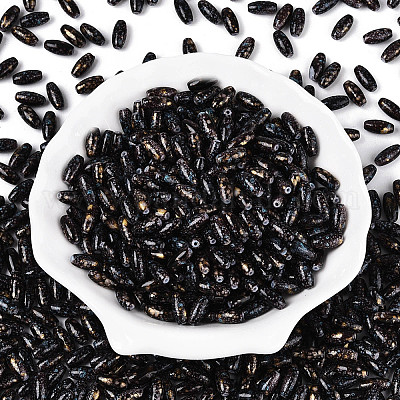 Выпечка краска стеклянные бусины SEED-N008-06J-1