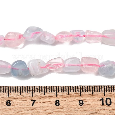 Природные морганит нитей бисера&nbsp;G-P601-A03-02-1