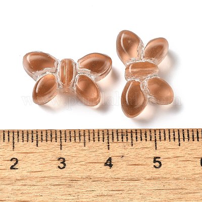 Прозрачные бусины лэмпворк LAMP-P065-02A-20-1