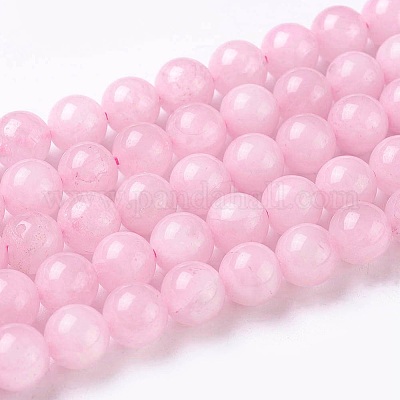 Природного розового кварца нитей бисера&nbsp;GSR12mmC034-1