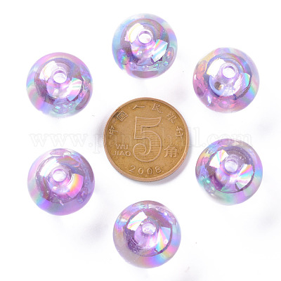 Прозрачные акриловые бусины MACR-S370-B16mm-746-1