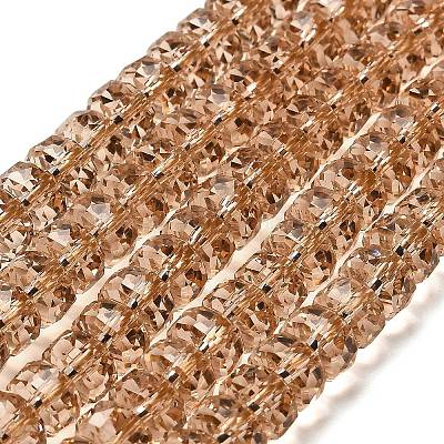 Прозрачные стеклянные бусины&nbsp;EGLA-K071-05J-1