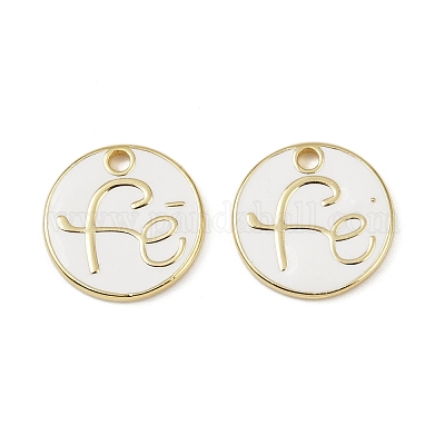 Латунь эмаль подвески KK-R224-04G-1