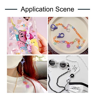 Прозрачные пластиковые застежки-клешни омара KY-H005-A11-1