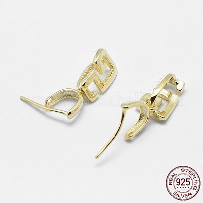 925 кулон поручитель из чистого серебра STER-E050-37G-1