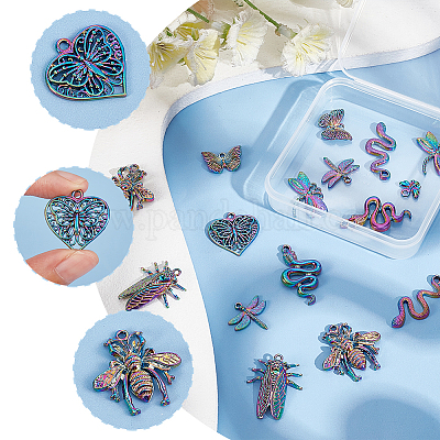 Наборы подвесок из сплава с животной тематикой FIND-HY0001-46-1