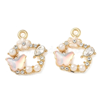 Подвески из сплава и страза FIND-C074-21KCG-01-1