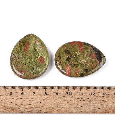 Натуральные камни унакита для снятия беспокойства G-T144-13G-1