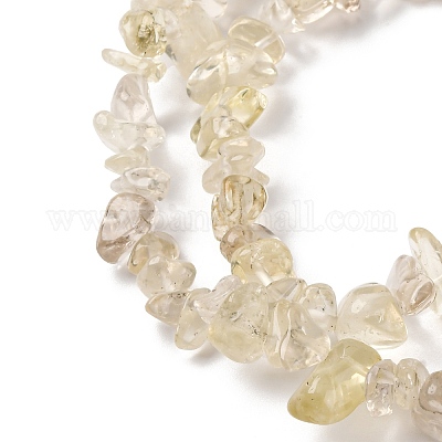 Естественный лимонный кварц нитей бисера G-G288-B01-01-1