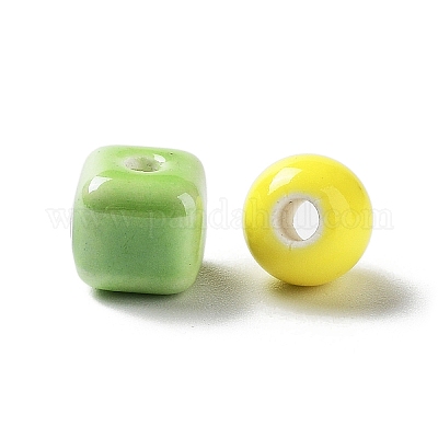 Фарфоровые бусины ручной работы PORC-XCP0001-007-1