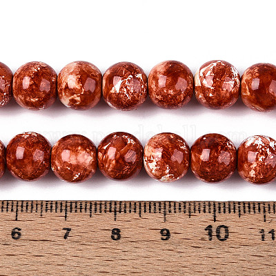 Выпечка краска бисер пряди DGLA-N016-10mm-06-1