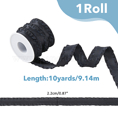 10 ярд полиэстеровой плиссированной ленты для украшения одежды DIY-FI0001-13A-1