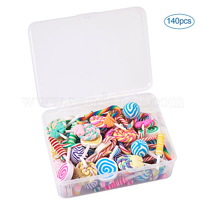 Кабошоны из полимерной глины ручной работы CLAY-TA0001-06-1