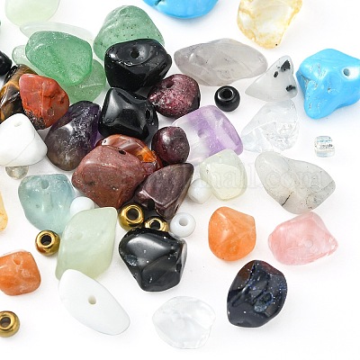 Набор для изготовления браслета из драгоценных камней своими руками DIY-FS0003-64-1