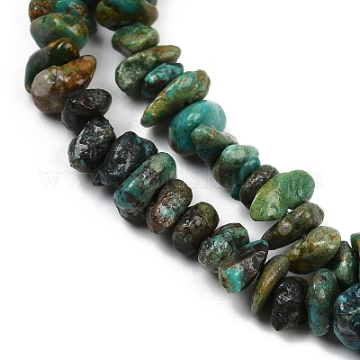 Нити окрашенных бусин из натурального магнезита G-M448-D01-01-1