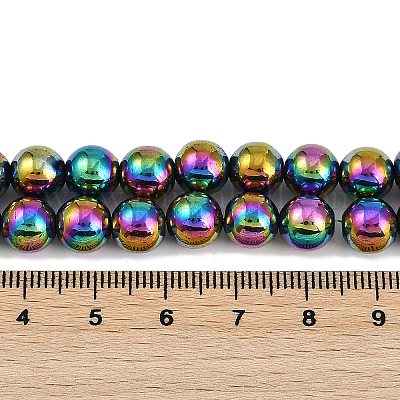 Гальванические нити синтетических магнитных гематитовых бусин G-G174-L01-02-1