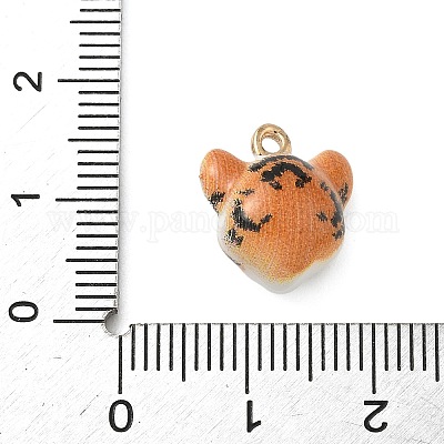 Подвески из эмали и сплава&nbsp;ENAM-F156-04G-04-1