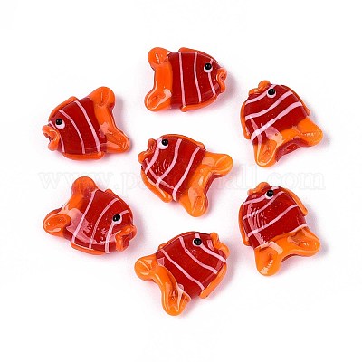 Бусины лэмпворк  LAMP-T021-34F-1