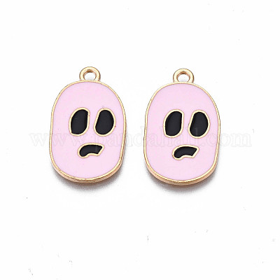 Подвески из эмали и сплава ENAM-S130-21B-1