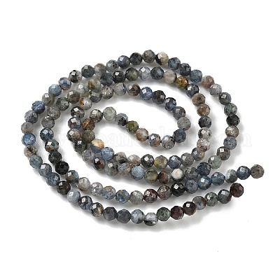 Натуральный кианитовые бисер пряди G-Z104-B01-3mm-B-1