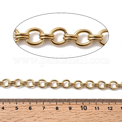Овальные звенья цепи из нержавеющей стали 304 CHS-Z007-01G-1