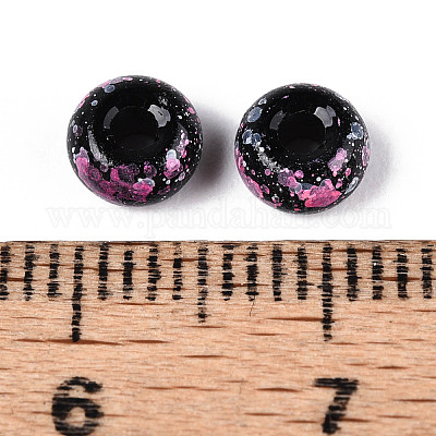 3/0 стеклянные бусины с краской для запекания X1-GLAA-G118-02G-1