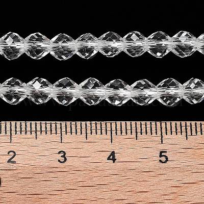 Прозрачные стеклянные бусины GLAA-A014-03L-1