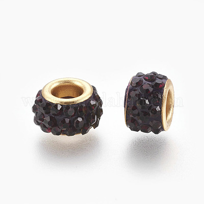 Европейские бусины CLAY-O002-01G-B-1