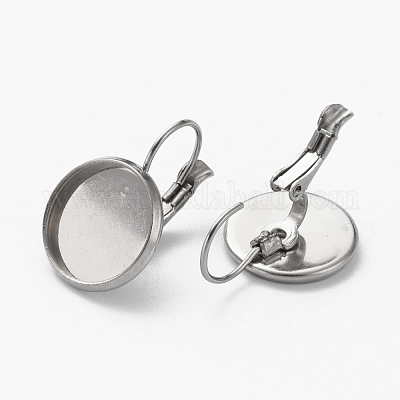 Фурнитура для сережек-гвоздиков из нержавеющей стали 304 STAS-L253-005C-P-1