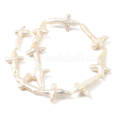 Натуральный жемчуг в стиле барокко кеши PEAR-B004-06B-01A-1