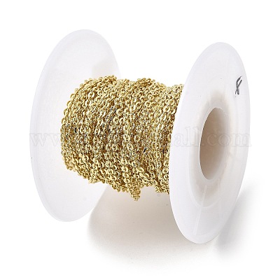 Латунные текстурированные кабельные цепи CHC-Z002-01G-1