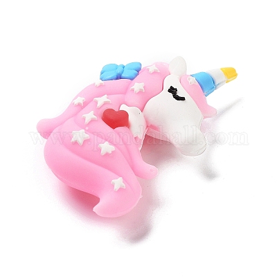 Большие подвески из непрозрачного пластика из ПВХ KY-D022-04B-1