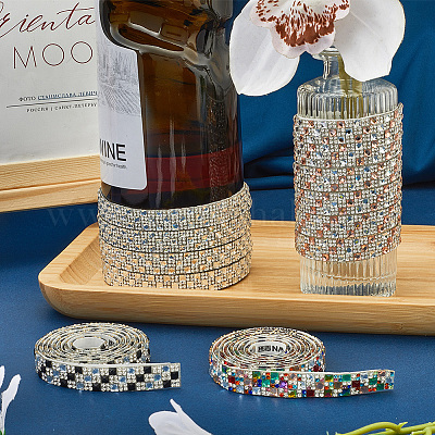 1 комплект отделки стразами горячей фиксации DIY-GF0009-82-1