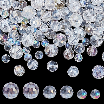 150 шт. 3 стиля гальванических стеклянных бусин EGLA-GA0001-41-1