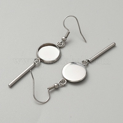 Крючки для сережек из нержавеющей стали 314 STAS-WH0046-01B-1