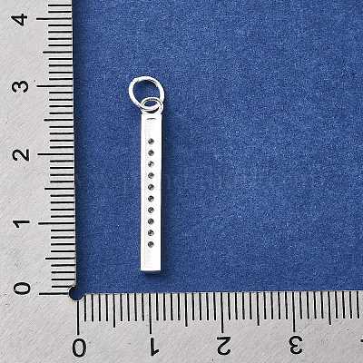 925 стерлингового серебра микро проложить кубического циркония подвески STER-D309-01E-S-1