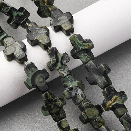 Натуральные пряди камбабы из яшмы G-I369-A28-02-1