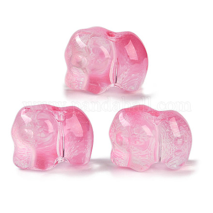 Окрашенные бусины из стекла GLAA-Z007-04H-1