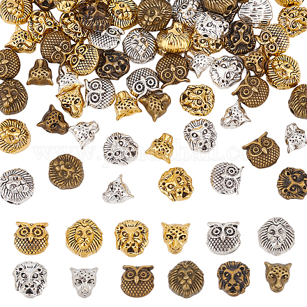 96 шт. 12 бусины из цинкового сплава FIND-AR0003-65-1