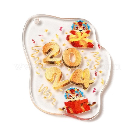 Подвеска акриловая прозрачная MACR-K349-10-1