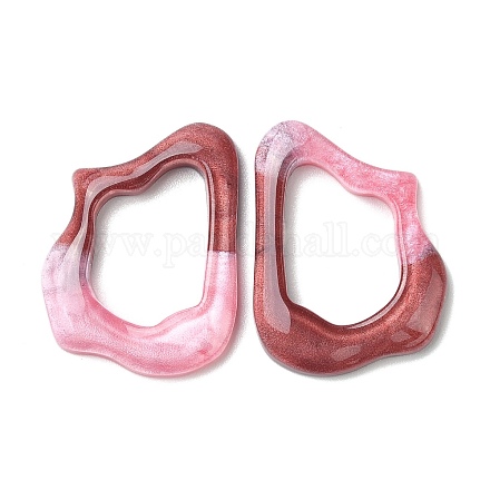 Кабошон из полупрозрачной смолы с декодированием RESI-M040-03B-1