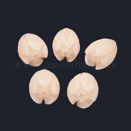 Окрашенные синтетические коралловые бусы CORA-N002-B-04K-1