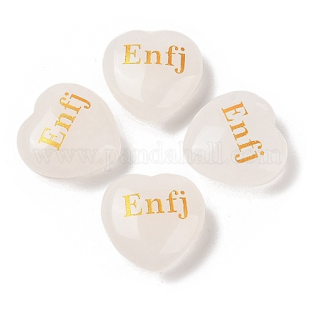 Натуральный кварцевый кристалл с гравировкой сердца G-K353-05M-1