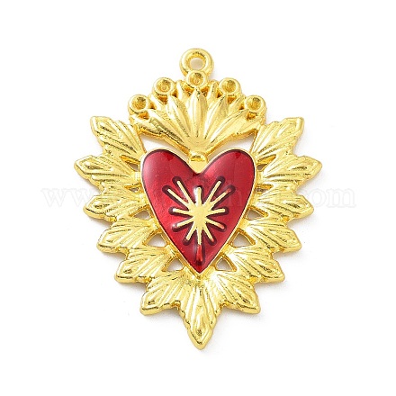 Сеттинги горный хрусталь эмаль кулон сплава ENAM-P252-08G-1