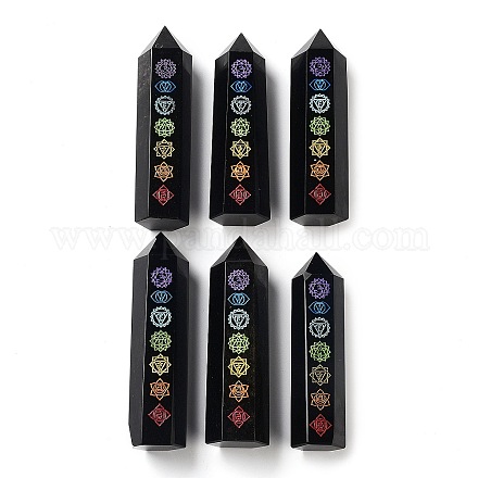 Башня из натурального обсидиана G-A096-01-1