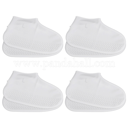 Силиконовые бесшумные нескользящие бахилы AJEW-WH0348-952C-1