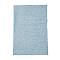 Polyester Imitation Linen Fabric, Sofa Cover, Garment Accessories, Rectangle, Light Steel Blue, 29~30x19~20x0.09cm