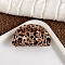 Acrylic Claw Hair Clips, Leopard, Hair Clip for Women and Girls, Peru, 81x44mm