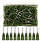 120Pcs Plastic Fluid Precision Blunt Needle Dispense Tips, Dark Gray, Lumen: 1.5mm, 30x7.5mm, External Dia: 2mm